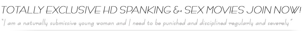 Spanking Sarah for sex and spanking